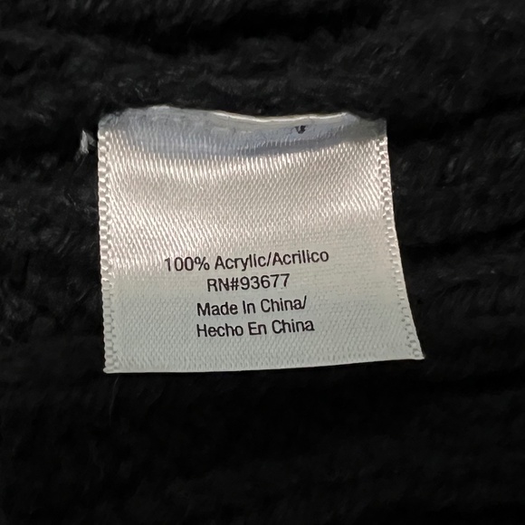 ST. JOHN'S BAY Black Button-Up Sweater NWT (Size Large) - Picture 15 of 16